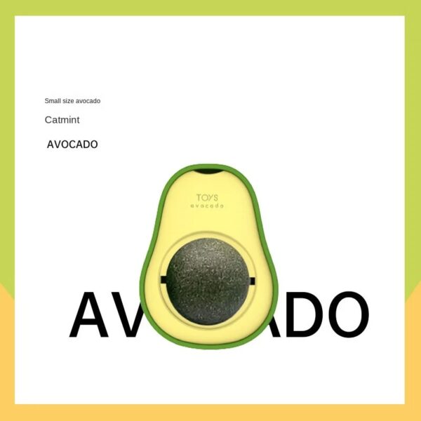 Catnip Avocado PlayGuloso Avocado Treat Dispensing Catnip Toy