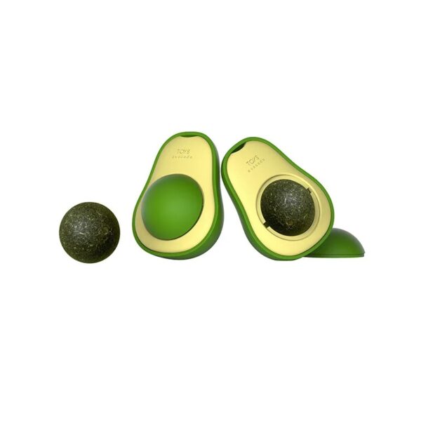 Catnip Avocado PlayGuloso Avocado Treat Dispensing Catnip Toy